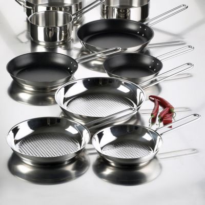 Eva Trio Edelstahl Bratpfanne