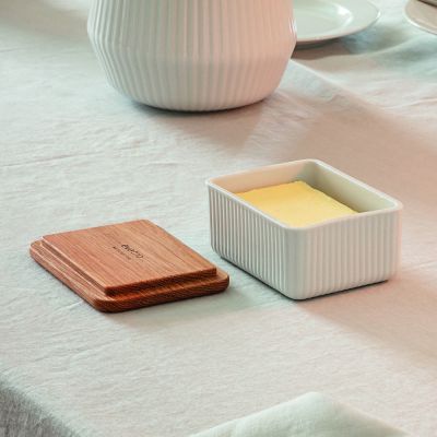 Eva Trio Legio Nova - Butterdose mit Holzdeckel