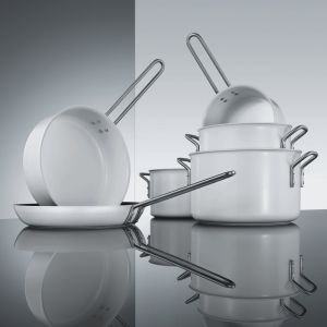Eva Trio White Line Töpfe & Pfannen